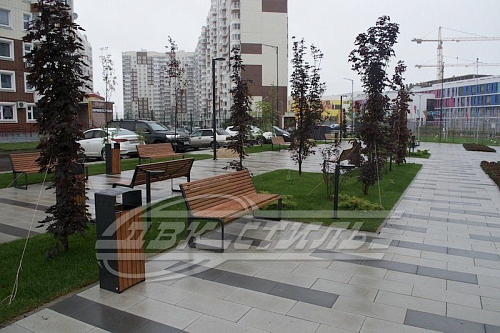 Скамейка чугунная «Ршава».  �11